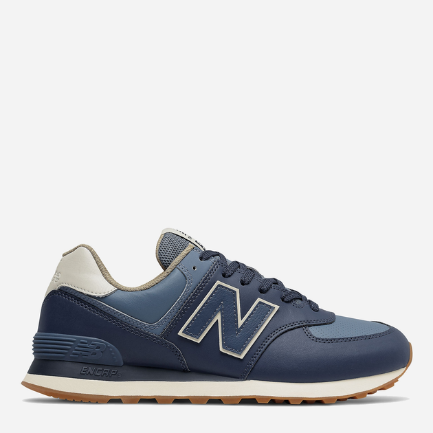 Buty sportowe męskie do kostki New Balance 574 U574VS2 47.5 (13US) 31 cm Granatowe (195481096700) - obraz 1