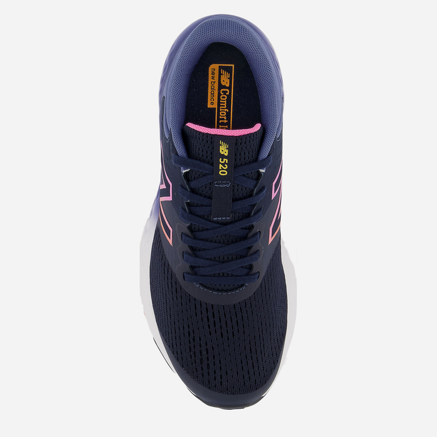 Buty do biegania po asfalcie damskie New Balance 520 W520HE7 37 (6.5US) 23.5 cm Ciemnoniebieskie (195907692981) - obraz 4