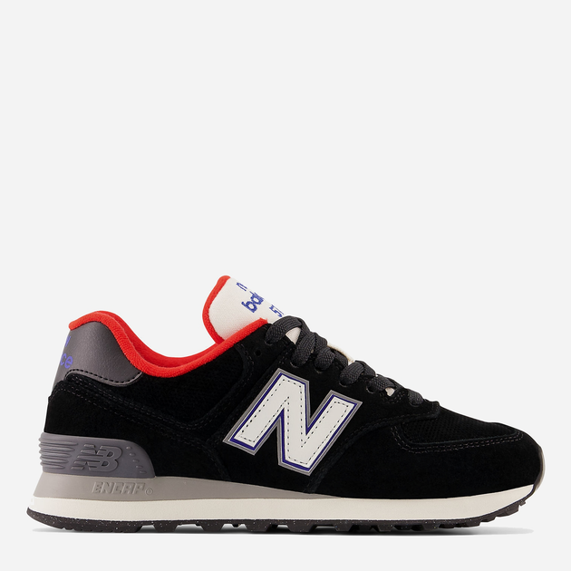 Buty sportowe damskie zamszowe na platformie do kostki New Balance 574 WL574WG2 37 (6.5US) 23.5 cm Czarne (196307182812) - obraz 1