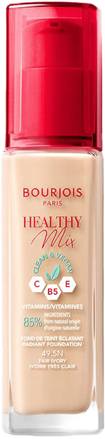 Podkład Bourjois Healthy Mix Clean and Vegan Ivory 30 ml (3616303397272) - obraz 1