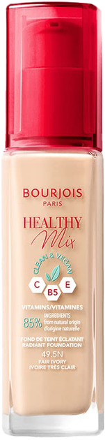 Тональна основа Bourjois Healthy Mix Clean and Vegan Ivory 30 мл (3616303397272) - зображення 1