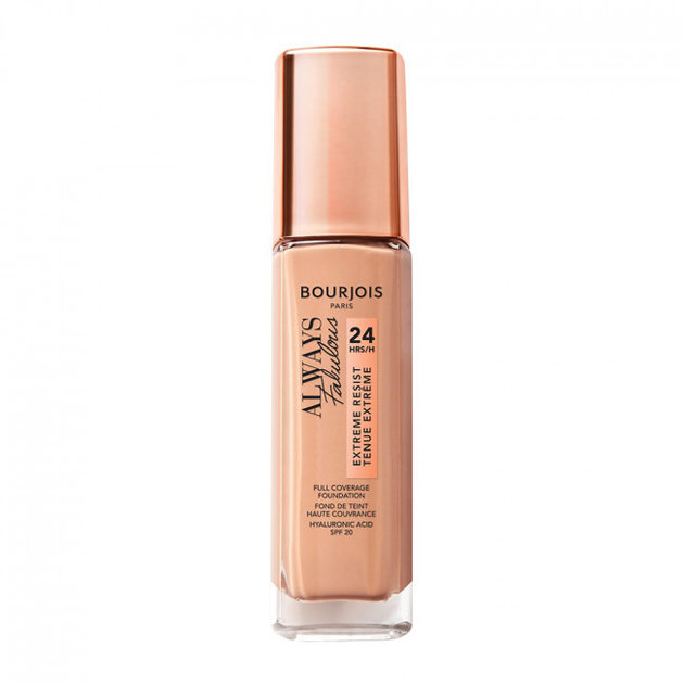 Podkład nawilżający Bourjois Always Fabulous 24 H Spf 20 130 Rose Sand 30 ml (3616302732777) - obraz 1