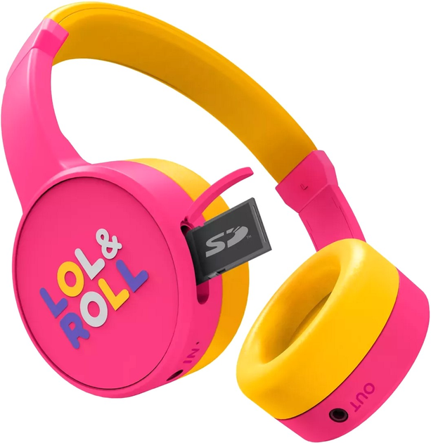 Słuchawki Energy Sistem Lol&Roll Pop Kids Bluetooth Pink (454877) - obraz 2