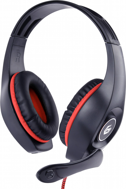 Навушники Gembird GHS-05-R Black-Red - зображення 1