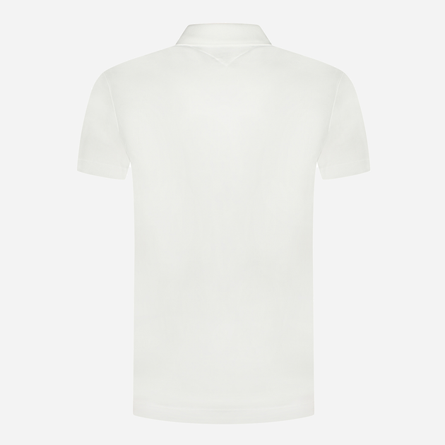 Koszulka polo męska Tommy Hilfiger Regular Fit MW0MW31547 L Biała (8720644180839) - obraz 5