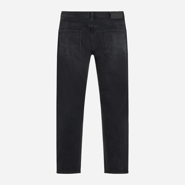 Jeansy regular fit męskie Tommy Hilfiger Fitted Straight MW0MW32080 32 Czarne (8720644194430) - obraz 5