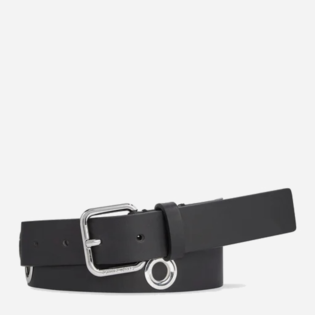 Ремінь жіночий шкіряний Tommy Hilfiger Tjw City Girl Belt AW0AW15112 80 см Black (8720644252741) - зображення 1