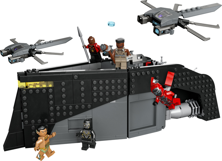 Zestaw klocków LEGO Super Heroes Marvel Czarna Pantera: wojna na wodzie 545 elementów (76214) - obraz 2