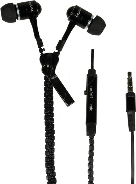 Навушники Logilink HS0021 Zipper - зображення 1