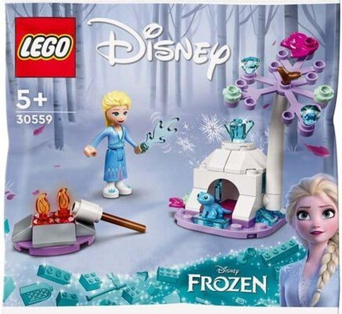 Конструктор LEGO Disney Princess Frozen II Лесной лагерь Эльзы и Бруни ...