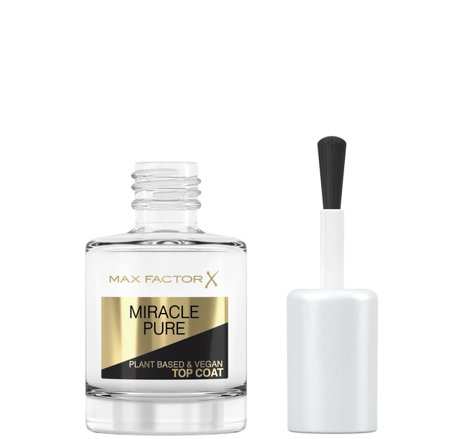 Верхнє покриття для нігтів Max Factor Miracle Pure Vegan Top Coat 12 мл (3616303403324) - зображення 1