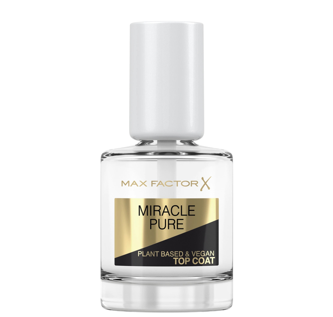 Верхнє покриття для нігтів Max Factor Miracle Pure Vegan Top Coat 12 мл (3616303403324) - зображення 2