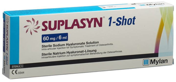 Засіб для лікування остеоартрозу Suplasyn 1-Shot Syringe 6 мл (626763000691) - зображення 1