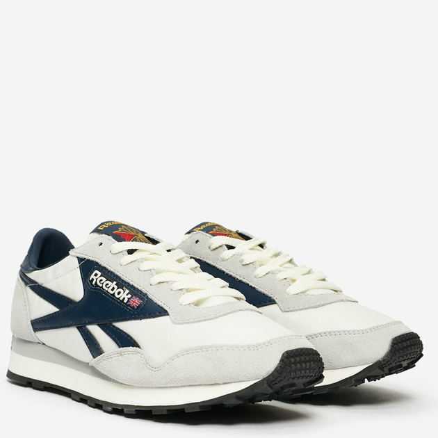 Buty sportowe męskie na platformie do kostki Reebok Aztec II H04983 40.5 (8US) 26 cm Biały/Szary (4064047616187) - obraz 2