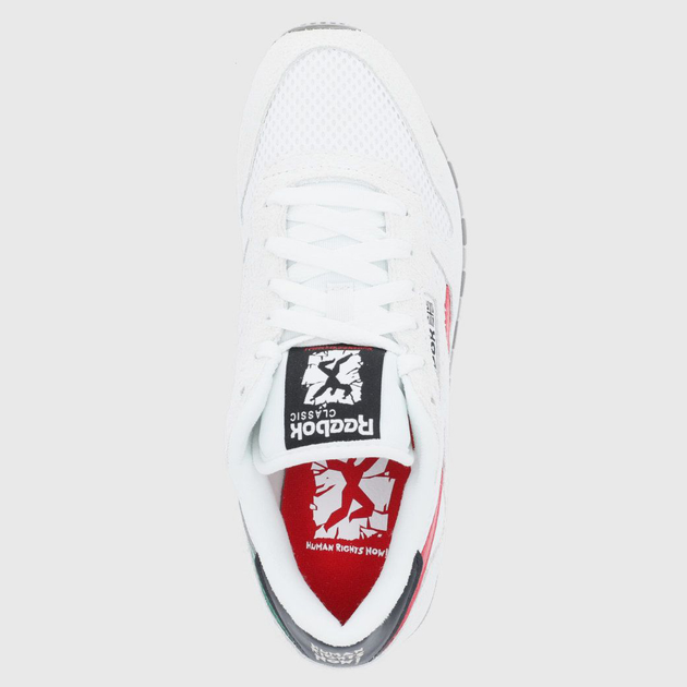 Чоловічі кросівки Reebok Classic Leather Human Rights Now GY0705 42.5 (9.5US) 27.5 см Сірі (4064055063799) - зображення 3