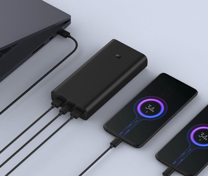Powerbank Xiaomi Mi 20000 mAh 50W Czarny (BHR5121GL) - obraz 3