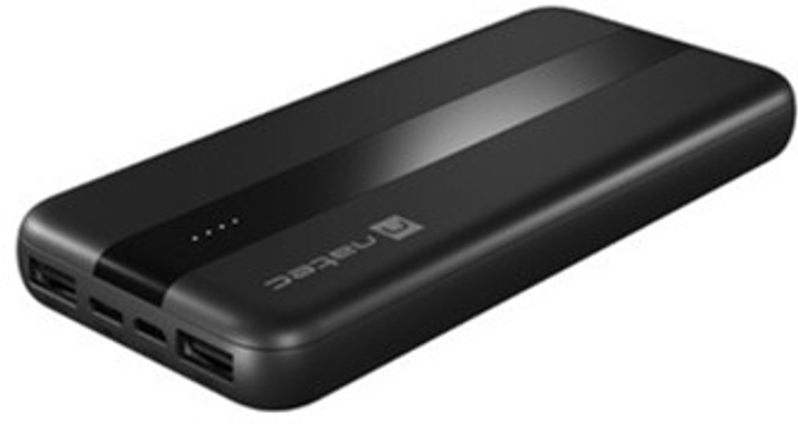 Powerbank Natec Trevi Slim 10000 mAh Czarny (NPB-1921) - obraz 5