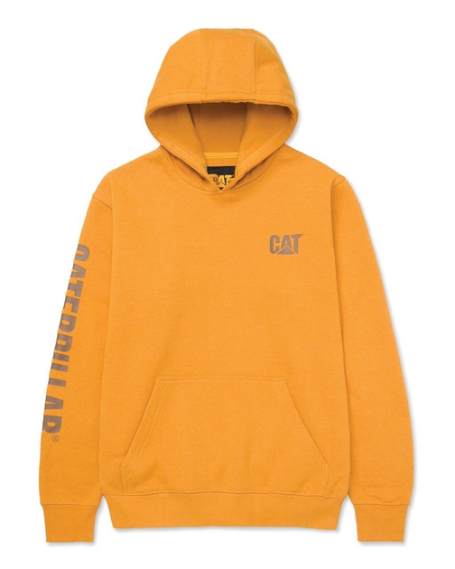 Yellow cat sales hoodie