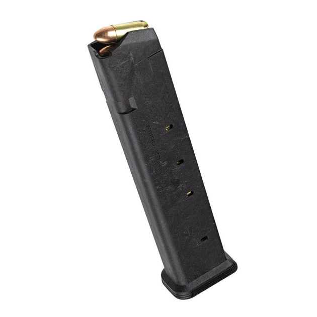 Полімерний магазин Magpul на 27 патронів 9x19 mm. для GLOCK GL9. PMAG 27. Колір: Чорний, MAG662 - изображение 1