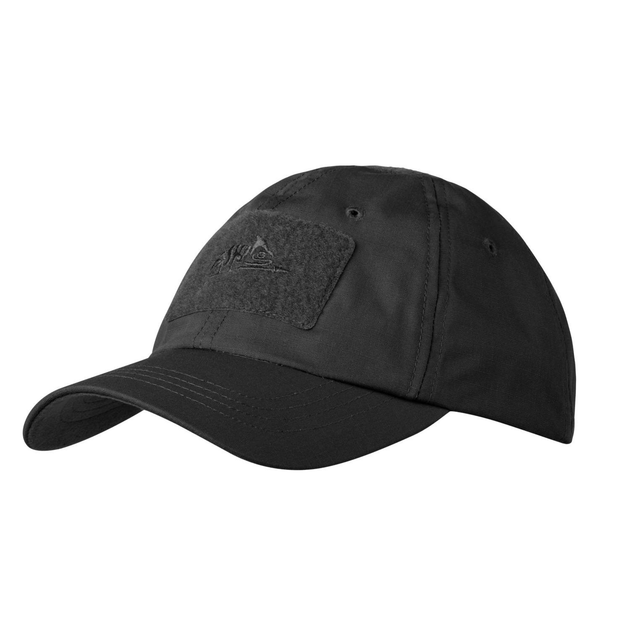 Бейсболка тактична One Size BBC Cap Polycotton Ripstop Helikon-Tex Black - изображение 1