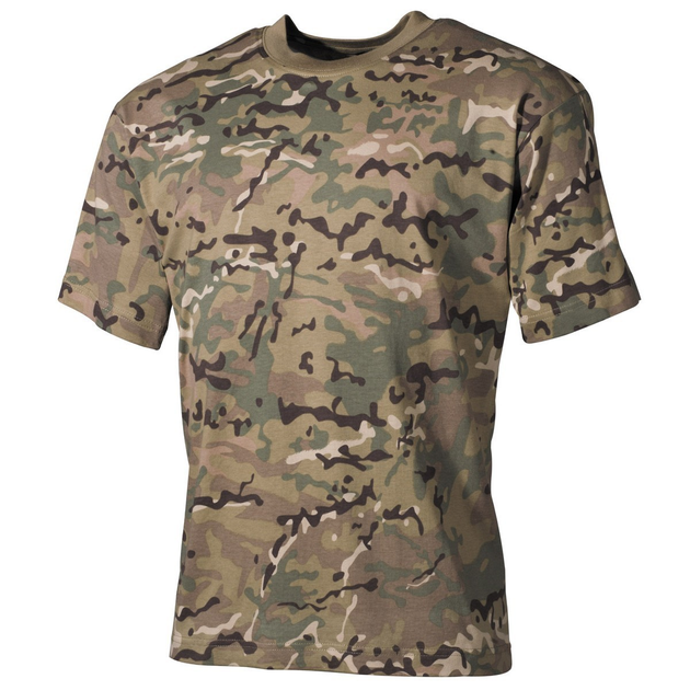 Футболка тактична Tactical T-Shirt MFH Мультикам S - зображення 1