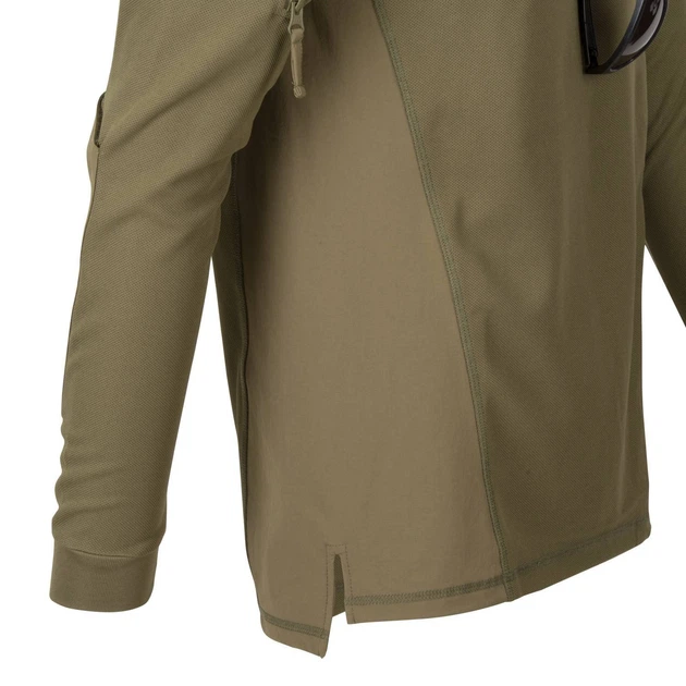 Сорочка тактична Helikon-tex RANGE Polo Shirt Олива S - Фото 7 Сорочка тактична Helikon-tex RANGE Polo Shirt Олива S - зображення 7