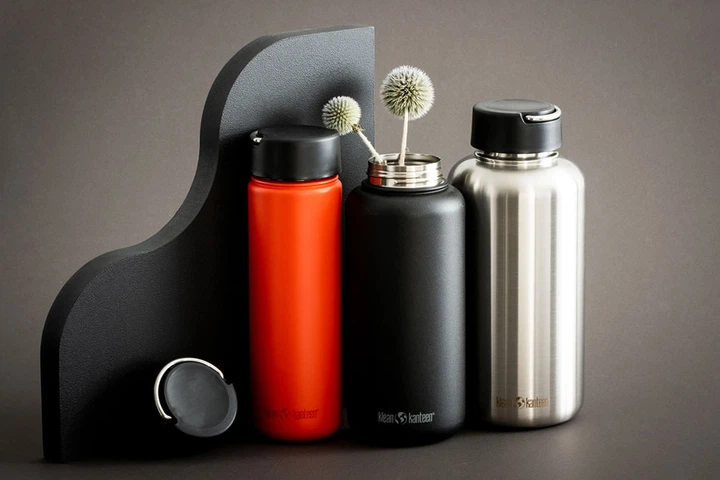Бутылка для воды Klean Kanteen Wide Loop Cap 800 мл Красная