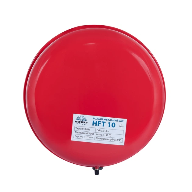 Бак розширювальний плоский 10л Vitals aqua HFT 10L - зображення 2