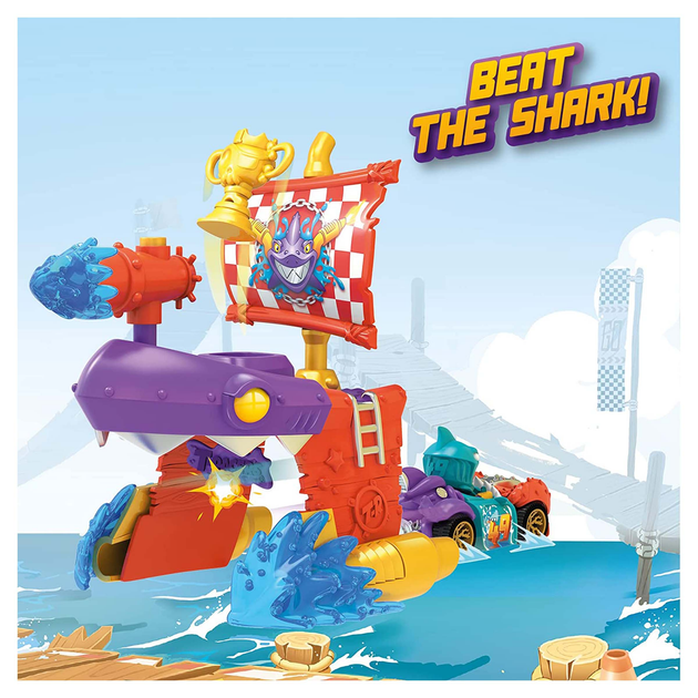 Wyrzutnia Magic Box T-Racers Pirate Shark Playset (PTRSD014IN20) (8431618018583) - obraz 7