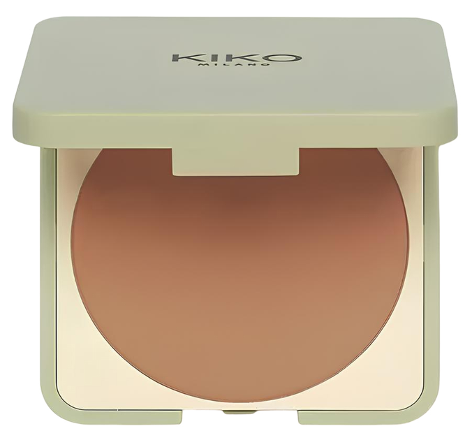 Puder brązujący Kiko Milano Green Me Bronzer Powder 102 Warm Sienna 9 g (8025272645317) - obraz 1