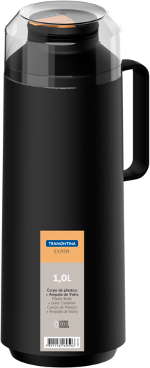 Термос Tramontina Exata 1 л Черный (61637/103) - изображение 2