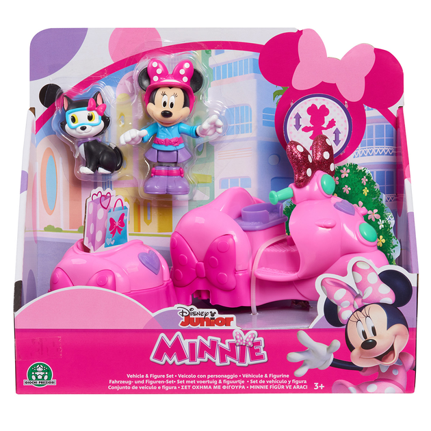 Фігурка Just Play Minnie Mouse + скутер (886144899577) - зображення 1