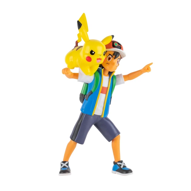Figurki bitewne Jazwares Pokemon Ash & Pikachu seria 12 (PKW2473) (191726406914) - obraz 6