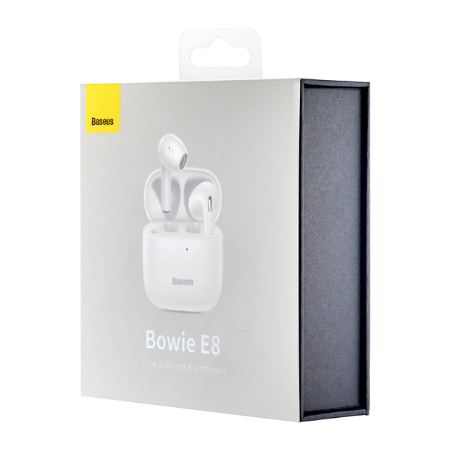 Наушники Bluetooth Baseus True Wireless Earphones Bowie E8 White купить ...