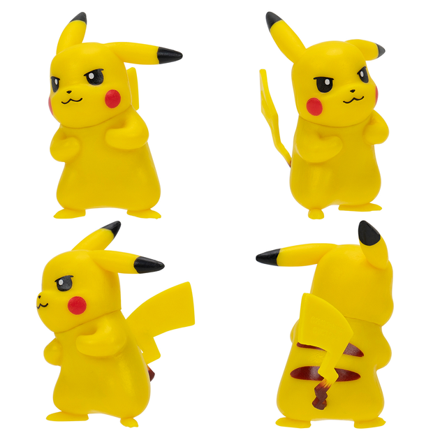 Zestaw figurek Jazwares Pokemon 6 sztuk (PKW2684) (191726425977) - obraz 3