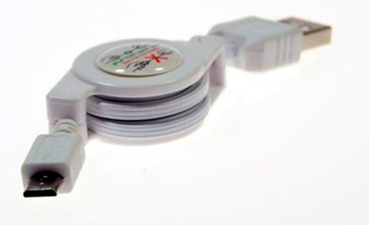 Кабель Bottari USB to micro-USB зі згортаємим дротом (Retractable) 80 см (B30104) - зображення 4