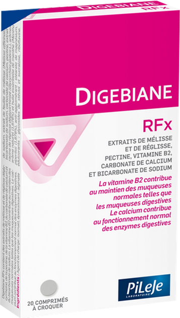 Suplement diety Pileje Digebiane RFx 20 tabletek (3701145650255) - obraz 1