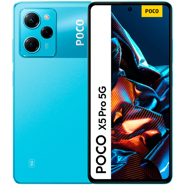 Смартфон Xiaomi Poco X5 Pro 5G 8/256GB (Blue) Global EU [79530] – фото ...
