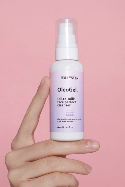 Гидрофильное масло-гель для умывания HOLLYSKIN OleoGel 60 ml от ...