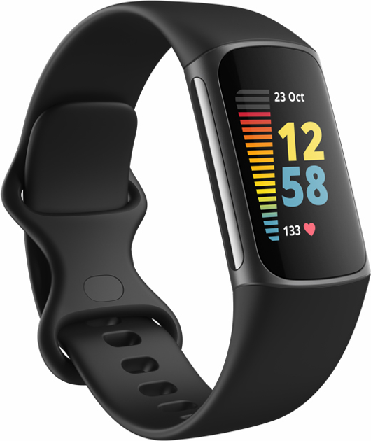 Smartband Fitbit Charge 5 Black (FB421BKBK) - obraz 3