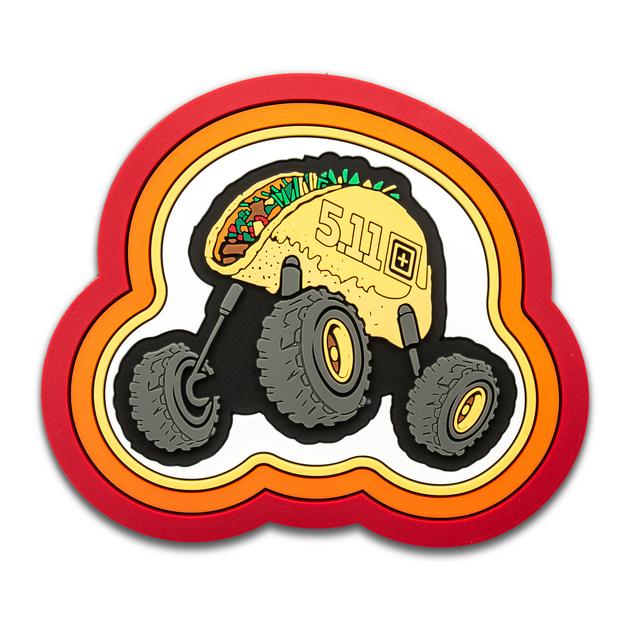 Нашивка 5.11 Tactical Taco Truck Patch Orange (92275-461) - зображення 1