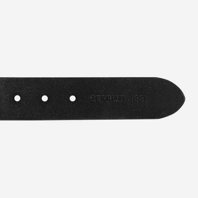 Pasek męski skórzany Cerruti 1881 Belts Fw23 CECU06367M Czarny (8052579182955) - obraz 3