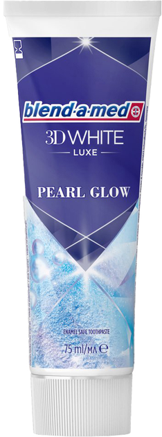Pasta do zębów Blend-a-med 3DWhite Luxe Pearl Glow 75 ml (4015400573289) - obraz 1