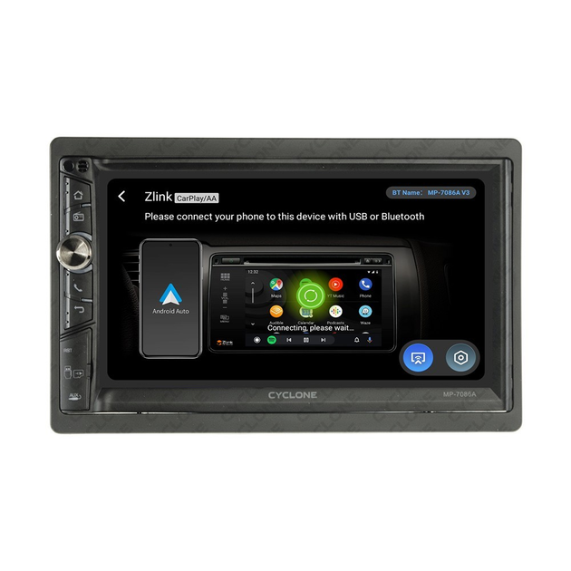 Автомагнітола 2DIN Cyclone MP-7086A V3 - зображення 2