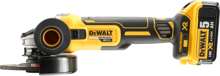 Akumulatorowa szlifierka kątowa DeWalt DCG405P2 - obraz 2