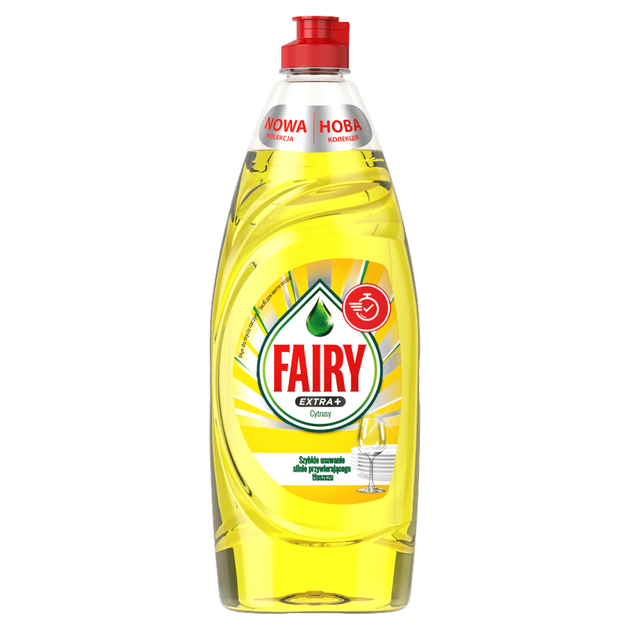 Płyn do mycia naczyń Fairy Extra+ Cytrus 650 ml (8006540355145) - obraz 1