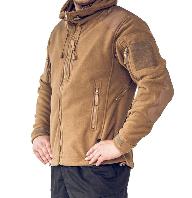 Куртка тактична флісова Texar Husky Койот S - зображення 1