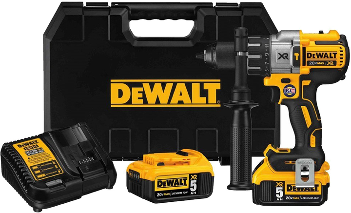 Акумуляторний ударний шурупокрут DeWalt DCD996P2-QW - зображення 1