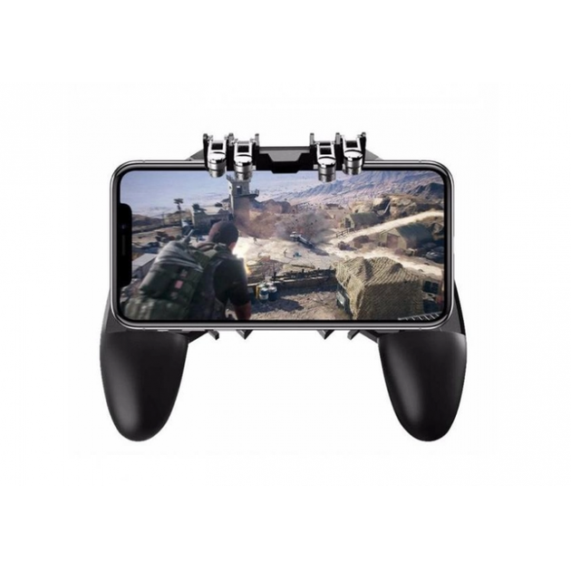 Беспроводной геймпад контроллер для смартфонов Union PUBG Mobile AK66 триггер для смартфонов Черный - изображение 3