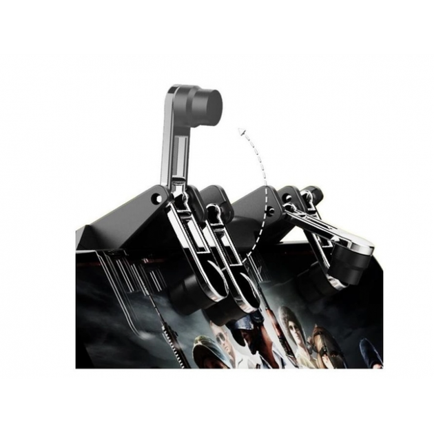 Беспроводной геймпад контроллер для смартфонов Union PUBG Mobile AK66 триггер для смартфонов Черный - изображение 6